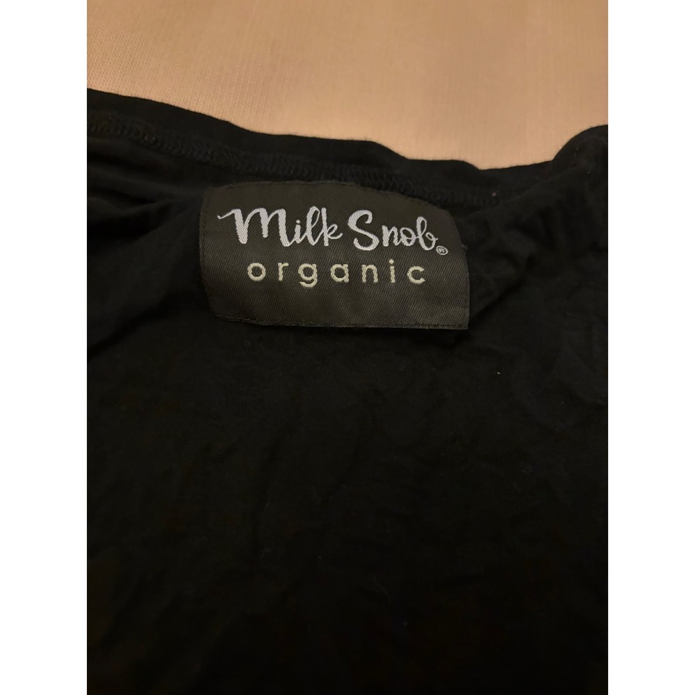 Milk Snob Organic Multi-Use Nursing Car Seat Cover Black Bamboo Spandex